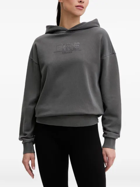 BOGNER FIRE+ICE logo-detail hoodie Grey 84929609