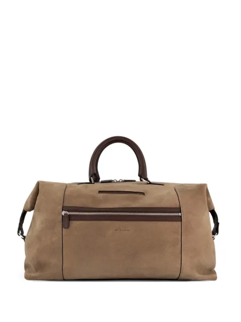 Kiton suede holdall Neutrals UBA0148N0142003