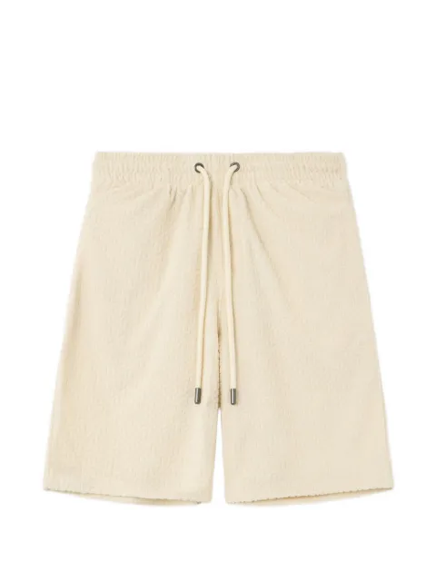 Off-White drawstring-waist terrycloth shorts Neutrals 44MKB074F5001102