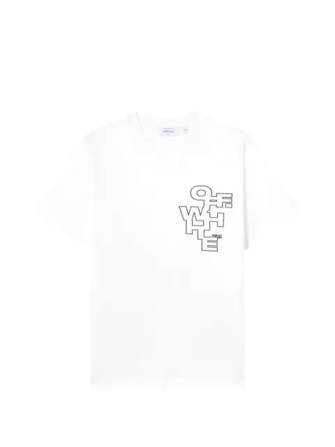 Off-White Outlined T-shirt White 44OWOS26T063100