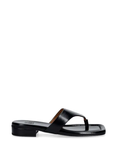 BILLI BI square-toe sandals Black A9623