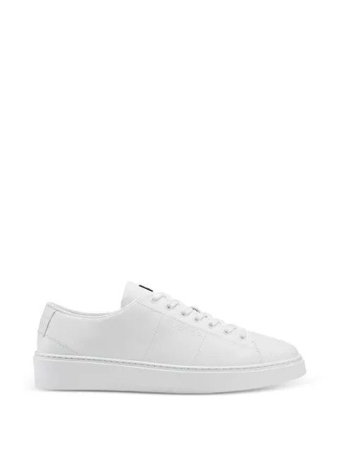 BOGNER logo-debossed leather sneakers White 12620405