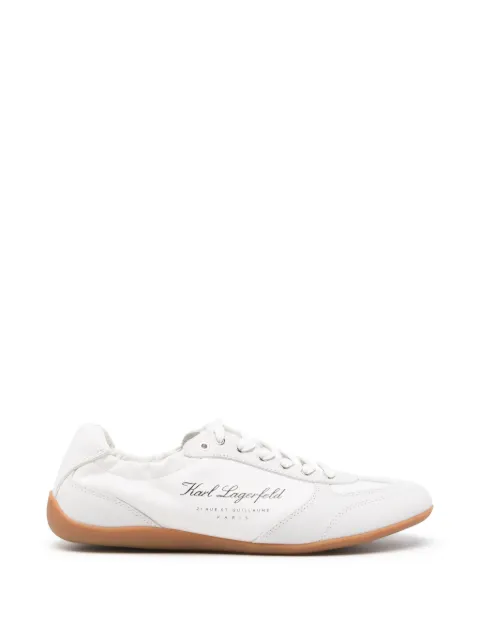 Karl Lagerfeld Altia logo-print sneakers White KL66125