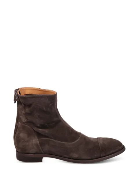 Alberto Fasciani back-zip boots Brown JASON10003