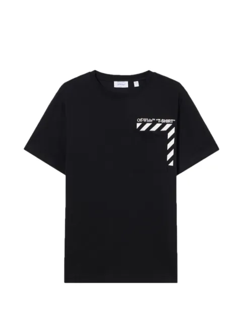 Off-White graphic-print T-shirt Black 44OWOS26T060001