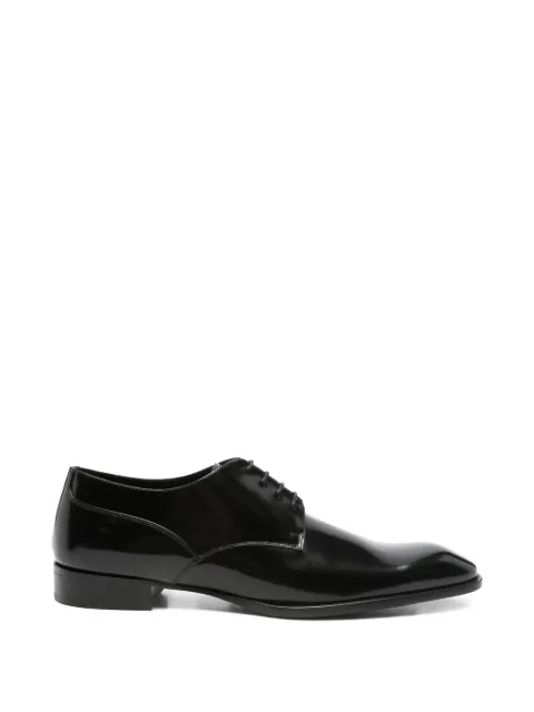 Saint Laurent patent leather Derby shoes Black 860499AAAPI