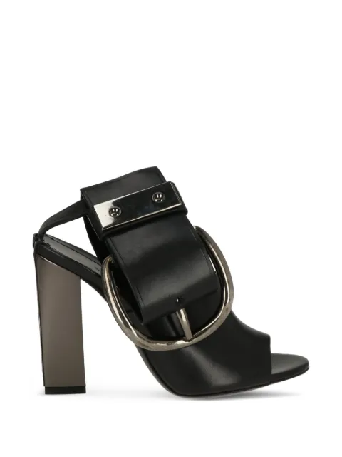 TOM FORD buckle-detail leather sandals Black W2113RSCLBLK