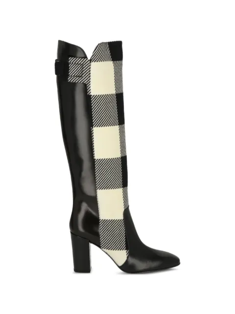 Roger Vivier chequered boots Black RVW358022319P50001