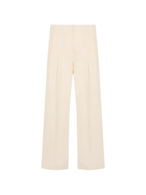 Peserico pleated wide-leg trousers Neutrals P0433302600