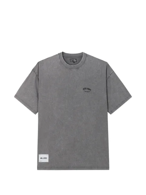 izzue logo-print T-shirt Grey IZXTEM00640X