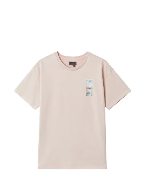 Musium Div. printed T-shirt Pink MMUTEW01290X