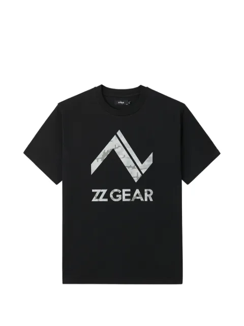 izzue graphic-print T-shirt Black IZXTEM00643X