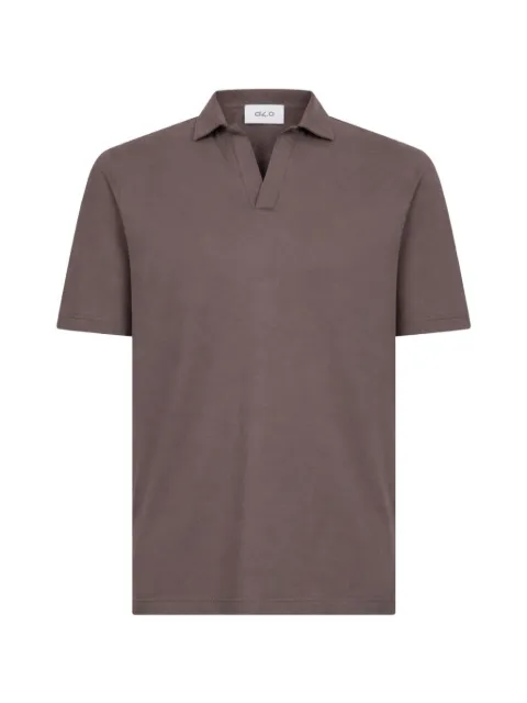D4.0 cotton polo shirt Brown 6016078015140
