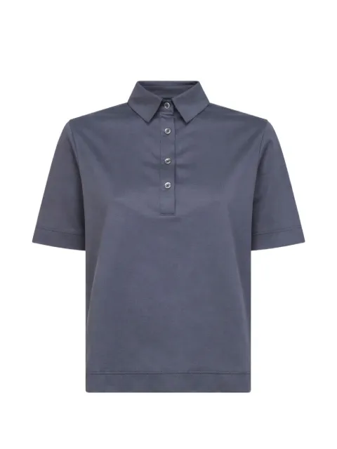 Blanca Vita cotton polo top Blue 6020474000080