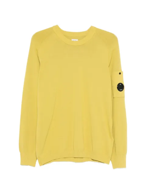 C.P. Company Lens-detail sweater Yellow 20CMKN105A006323O246