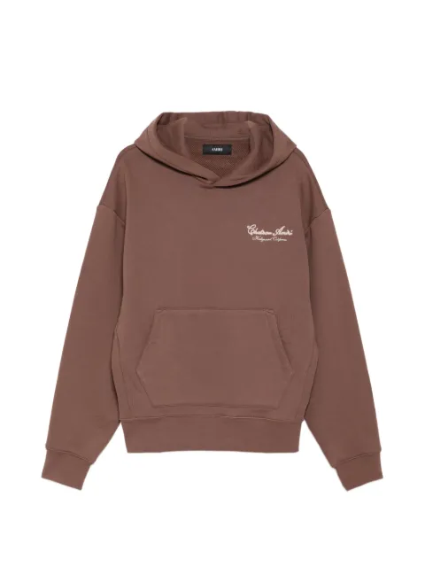 AMIRI Chateau hoodie Brown AMTOJR1077
