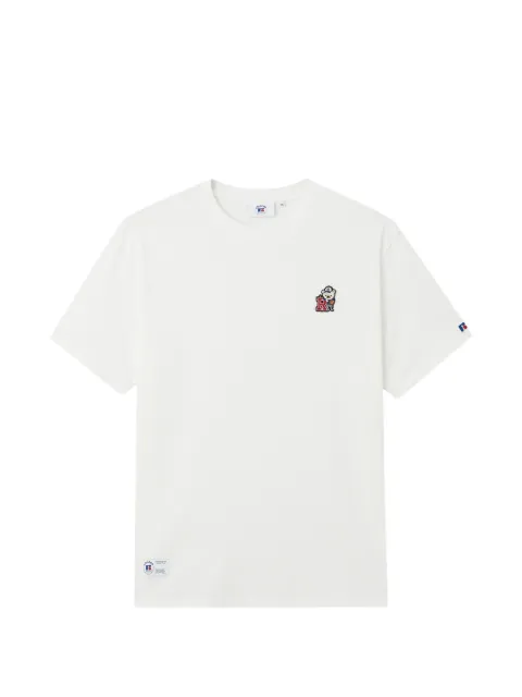 CHOCOOLATE bear-appliqué T-shirt White B1XTEM00742X