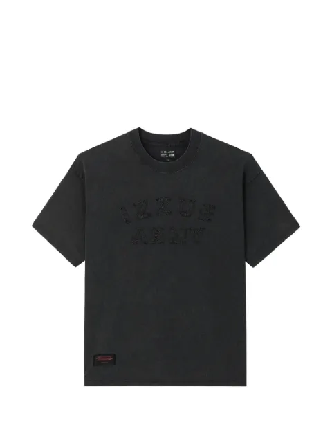 izzue logo-patch T-shirt Grey IZXTEM00636X