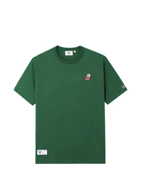 CHOCOOLATE bear-appliqué T-shirt Green B1XTEM00742X