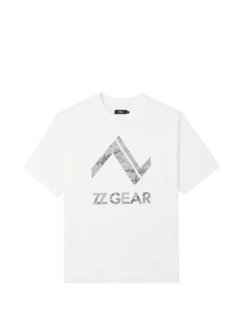 izzue logo-print T-shirt White IZXTEM00643X