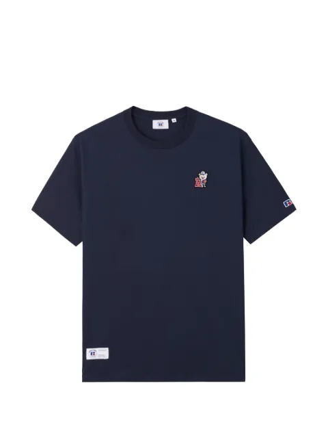 CHOCOOLATE bear-appliqué T-shirt Blue B1XTEM00742X