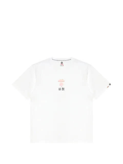 AAPE BY *A BATHING APE® graphic T-shirt White ATE1845XXQ