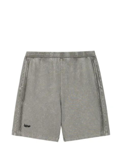 izzue washed track shorts Grey IZXSPM00629X