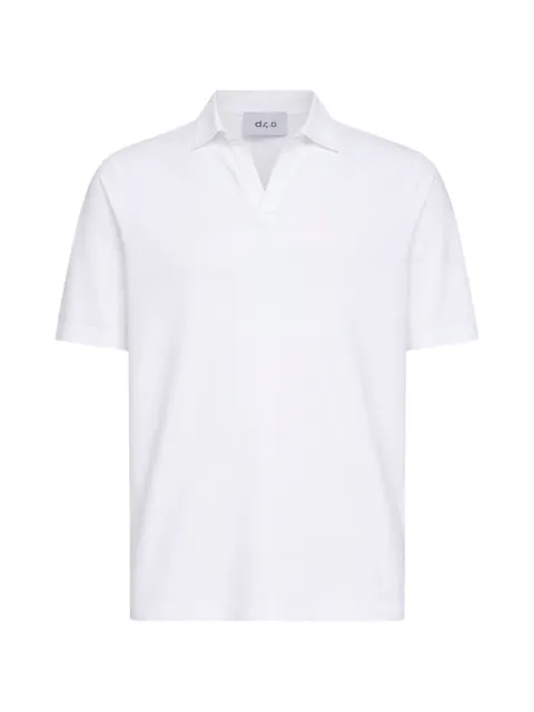 D4.0 cotton polo shirt White 6016078015001