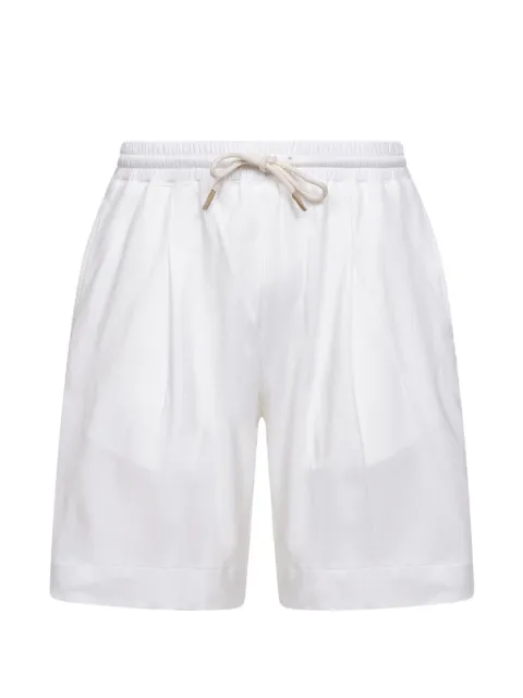 D4.0 cotton drawstring shorts White 7612781002005