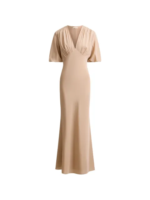 12 STOREEZ Madeleine silk dress Pink 134529