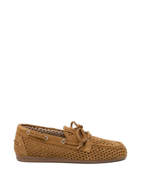 Posa perforated loafers Brown PW57