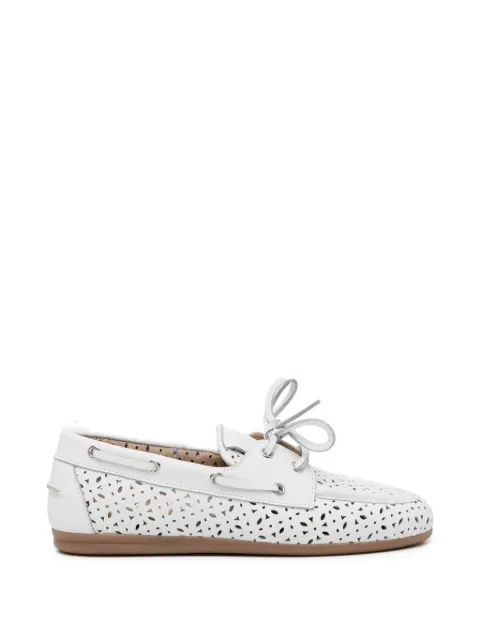 Posa perforated loafers White PW56