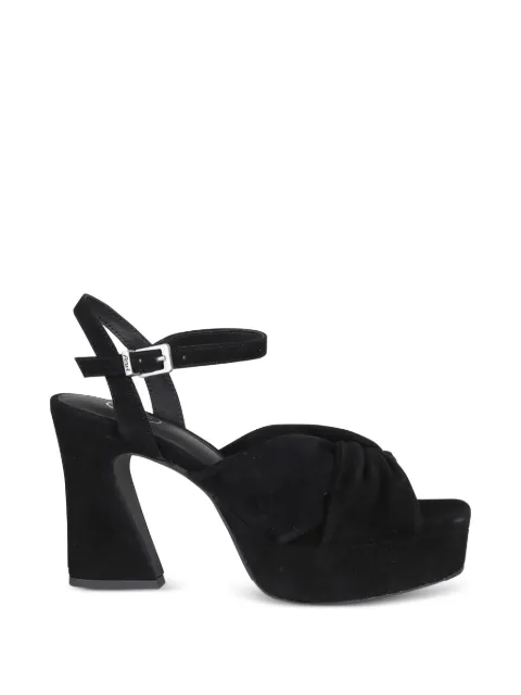 Ash knotted platform sandals Black OPUS01098