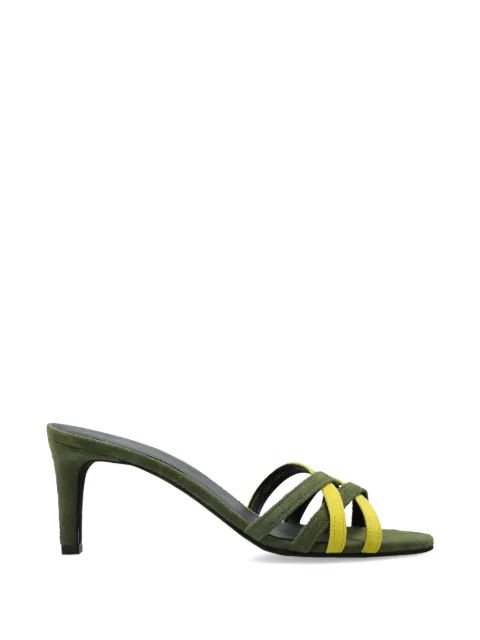 Furla strap heeled sandals Green YK91FSNCAK000
