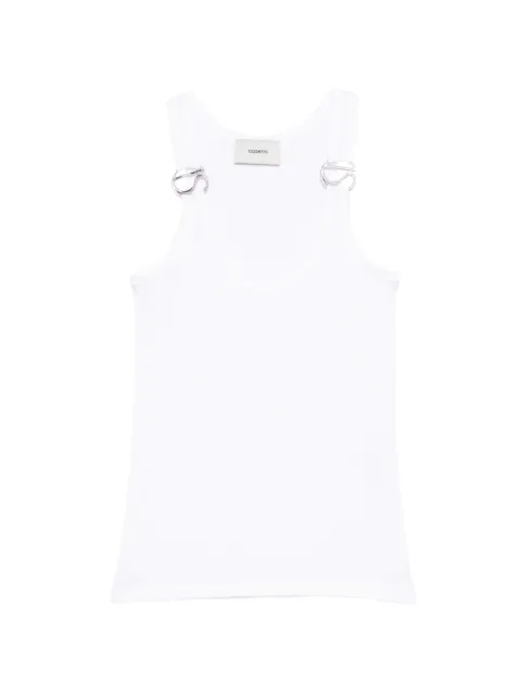 Coperni sleeveless top White COPT143F5100