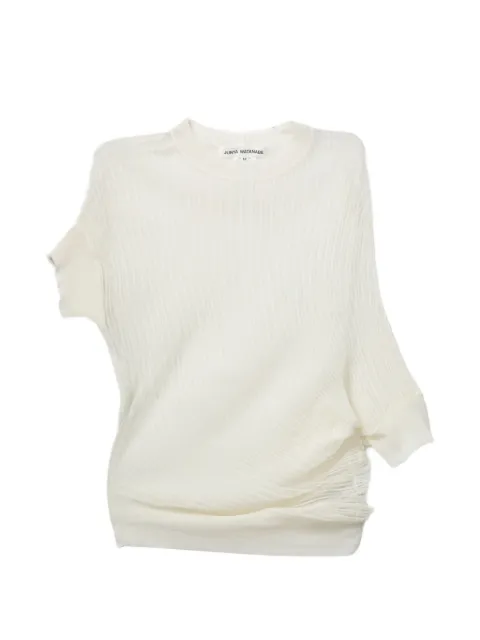 Junya Watanabe mesh T-shirt White JQN017
