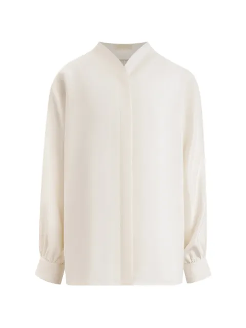 12 STOREEZ Alice silk blouse Neutrals 136072