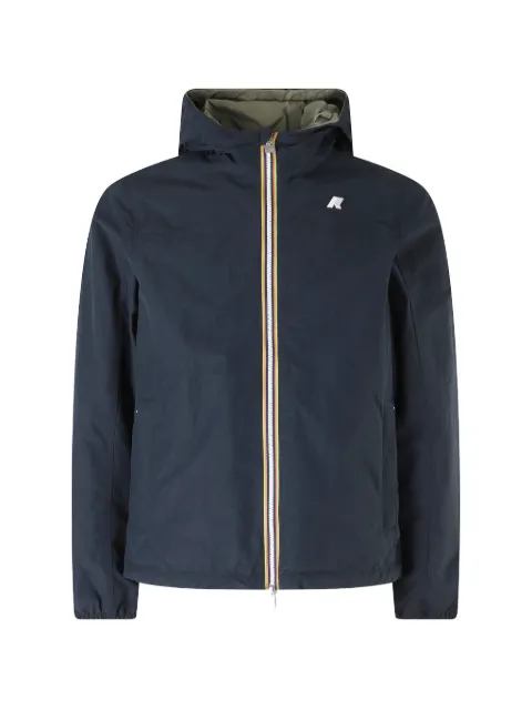 K-Way reversible hooded jacket Blue K51337W098