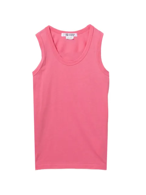 Comme Des Garçons Comme Des Garçons cotton vest Pink RQT021