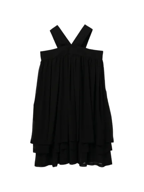 Comme Des Garçons Comme Des Garçons gathered midi dress Black RQA005