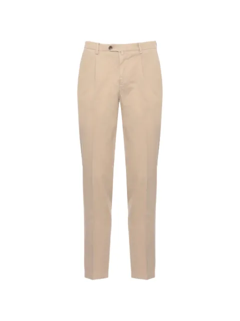 Briglia 1949 pleated straight-leg trousers Neutrals BG2130005900043