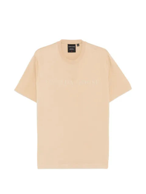 Canada Goose logo-embroidered T-shirt Neutrals 1339M1