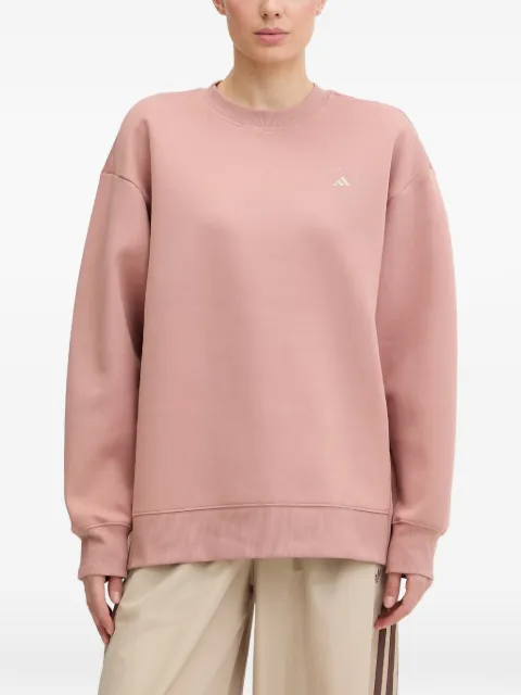 adidas by Stella McCartney logo-print sweatshirt Pink KC1822