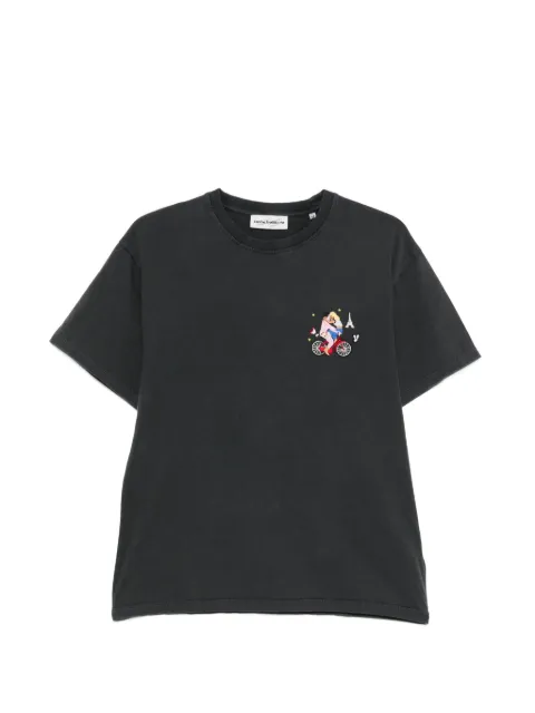 CARNE BOLLENTE Velo Valentine T-shirt Black SS26ST0101