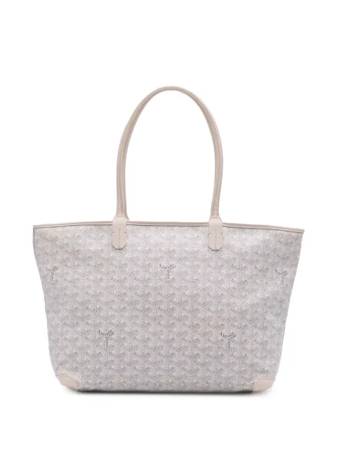 Goyard Pre-Owned 2019 Goyardine Artois PM tote bag White 3I7P8NKAY8X2K1NA