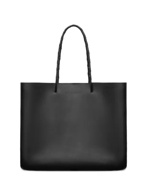 Situationist woven-handle tote bag Black SITU004