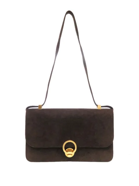 Hermès Pre-Owned 1974 Doblis Ring shoulder bag Brown EK6C6G6Q60ZOQMX4