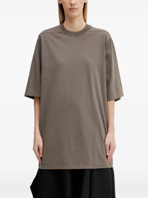 Rick Owens DRKSHDW Jumbo SS oversized crew-neck T-shirt Brown DS01F4204RN