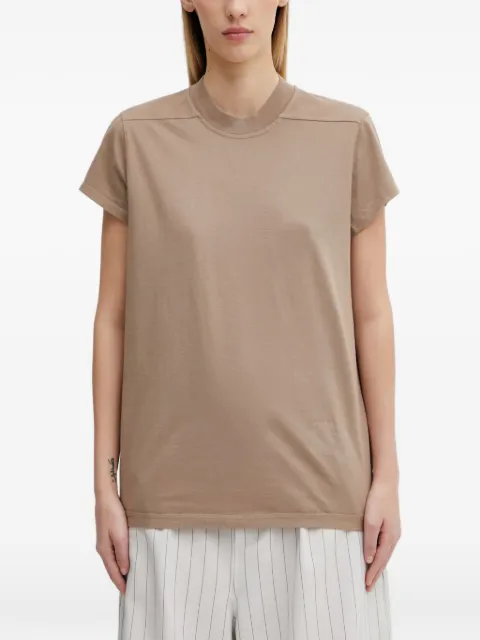 Rick Owens DRKSHDW Small Level seam-detail T-shirt Brown DS01F4208RN