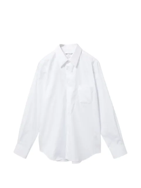 Comme Des Garçons Comme Des Garçons cotton shirt White RQB023